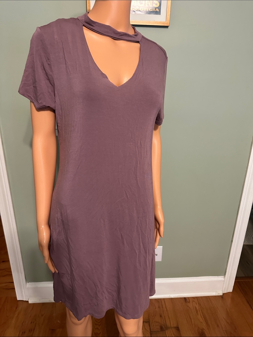Mossimo Supply Co. Dusty Lavender Tee Top